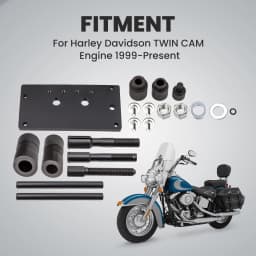 Twin Inner Cam Bearing Installer Puller Tool For Harley 1999+ Extractor Kit New
