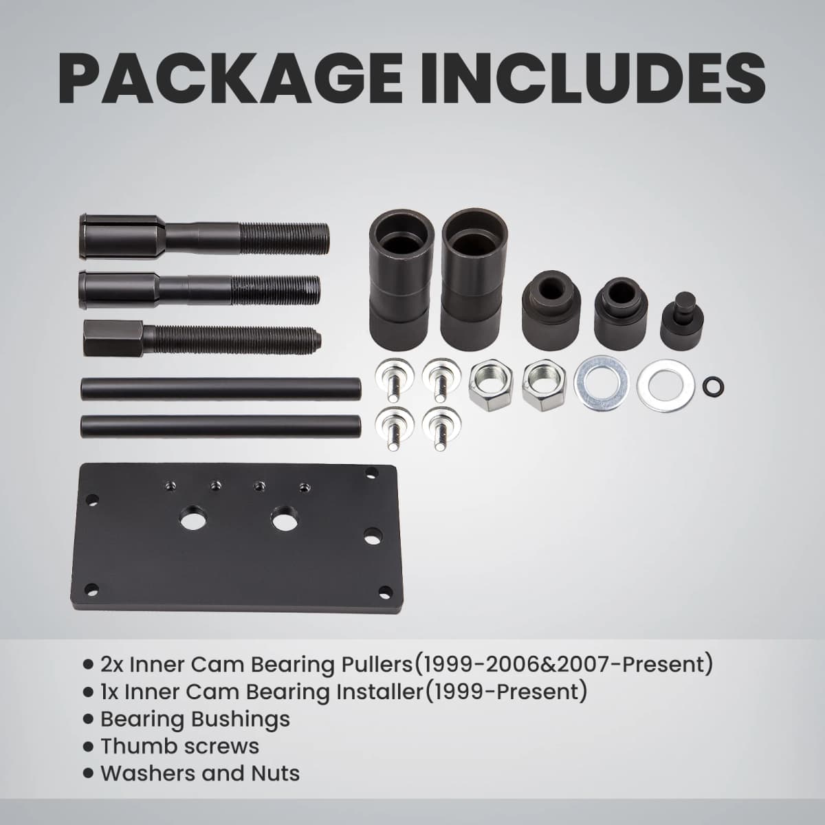 Twin Inner Cam Bearing Installer Puller Tool For Harley 1999+ Extractor Kit New