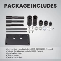 Twin Inner Cam Bearing Installer Puller Tool For Harley 1999+ Extractor Kit New