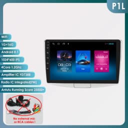 Hizpo Android Auto Radio For Volkswagen VW Passat B7 CC 2010-2015 Multimedia Player 2din AutoRadio GPS Stereo Carplay AI Voice