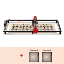 Full Set Big 10W Wireless Laser Engraver Cutter Wood Cutting Engraving Machine AlgoLaser DIY Kit 85x40CM Air Assisted Laser Kit