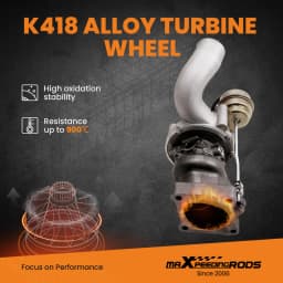 K04 K04-026 Upgraded Turbocharger for Audi S4 RS4 A6 Quattro 2.7L P 1999-2004 2002 53039880017 53039700017 078145702H