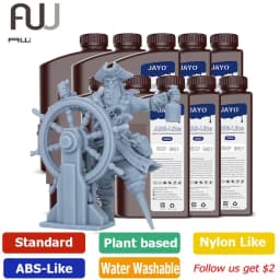 JAYO 3D Printer Standard/ABS-Like/PA Like 10KG 405nm Liquid Rapid UV Curing For LCD Photopolymer Resin 3D Printing Material