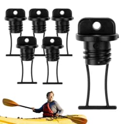 Kayak Drain Plug Kit 6PCS Boat Drain Plug Kayak Plugs For Sit On Top Universal Canoe Drainage Hole Plug Kayak Accessories For Ka