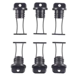 Kayak Drain Plug Kit 6PCS Boat Drain Plug Kayak Plugs For Sit On Top Universal Canoe Drainage Hole Plug Kayak Accessories For Ka