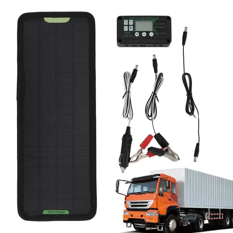 Solar Battery Trickle Maintainer 24V Car Battery Solar Panel Charger Replenish Battery Energy Solar Panel For Motorcycles