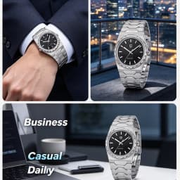 PAGANI DESIGN 2026 New VJ21 37MM Men Quartz Watch V2 Sapphire Stainless Steel Waterproof 10Bar Thin 7MM Luminous C3 Reloj Hombre