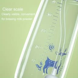 1pc Leak-Proof Hands-Free Bottle for Lying Feeding, Food-Grade PP Easy Clean, Anti-Choke, Baby Drinks Sitting or Lying
