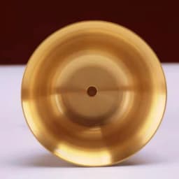 Tibetan Candlestick,Brass Candle Cup Engraved Eight Auspicious Bronze,Buddhist Handicraft Tantric Lamp Altars Desktop Decorative
