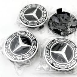 20Pcs 75mm Car Wheel Center Cap Hub Covers Badge For Mercedes Benz AMG B/C/E/S Class C43 C63 E43 E53 E63 GLC GLK CLA Accessories