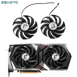95MM 4PIN PLD10010S12HH RTX3060 Ti GPU Fan for MSI Radeon RX 6700 XT Gaming X GeForce RTX 3060 Graphics Video Card Cooling Fan