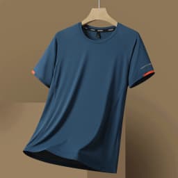 For 2025 Summer T Shirt Fashion Short Sleeves Quick Dry Running Casual Men'S T-Shirts Oversize 7XL 8XL Top Tees Tshirts