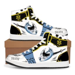 One Piece Customized Anime Sneakers Basketball Shoes Fashion Men and Women High Top Casual Shoes Monkey D. Luffy Festival Gift