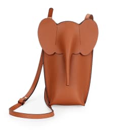 Genuine Leather Shoulder Bag Fashion Elephant Purse  Animal Shaped Purse Elephant Phone Bags