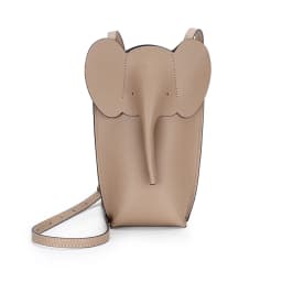 Genuine Leather Shoulder Bag Fashion Elephant Purse  Animal Shaped Purse Elephant Phone Bags