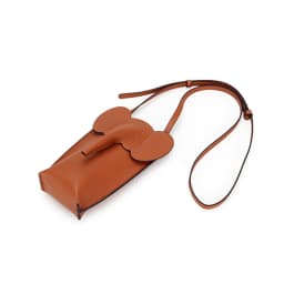 Genuine Leather Shoulder Bag Fashion Elephant Purse  Animal Shaped Purse Elephant Phone Bags