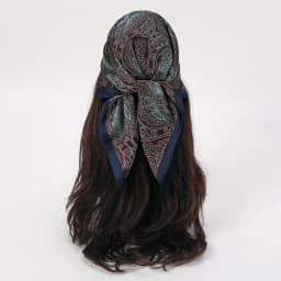 Bohemian Style Floral Print Women’s Square Silk Scarf Satin Head Wrap Tropical Leaf Flower Design Scarves Bandana Hijab