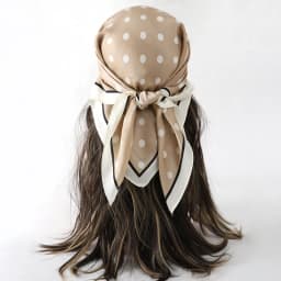 Bohemian Style Floral Print Women’s Square Silk Scarf Satin Head Wrap Tropical Leaf Flower Design Scarves Bandana Hijab
