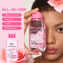 USHAS Makeup Remover Cleaning Water Moisturizing Gentle Soothing Sensitive Facial Makeup Remover Soft Makeup Remover