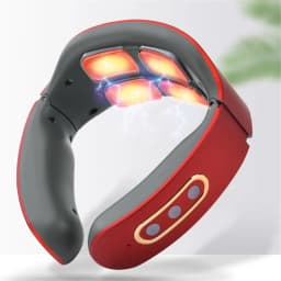 Electric Neck and Shoulder Pulse Massager 6 Mode 9 Levels Adjustable Cervical Vertebra Relax Pain Relief Kneading Machine
