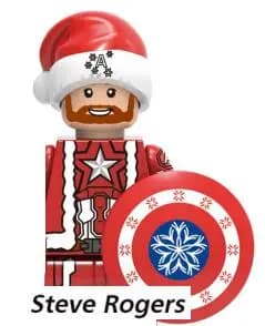 Christmas Blocks Toys Santa Claus Reindeer Action Figures Building Bricks Toy Gift