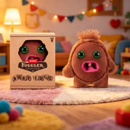 Original Fuggler Baby Fuggs Series 4 Plush Keychain Funny Ugly Monster Stuffed Doll Desk Decoration Kid Holiday Gift 11CM