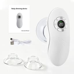 3+1 Body Sculpting Machine Red Light Vacuum Cupping Sculpting Machine Dual Modes Portable Face Body Slimming Massager