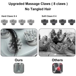 Head Massager for Deep Massage and Cleaning Electric Scalp Massager for Promoting Hair Growth Handheld Waterproof Massage Tool
