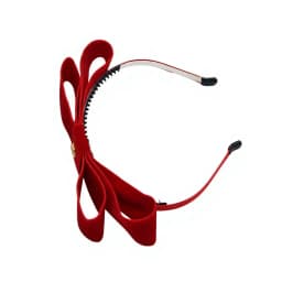 New winter velvett bow elegant headband fashion hairband hair accessories clip OEM