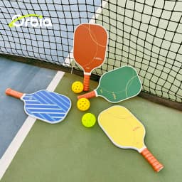 Orbia Sports Glass Fiber Pickleball Paddle Custom Logo Textrue Graphic Pro Pickleball Paddle 16MM