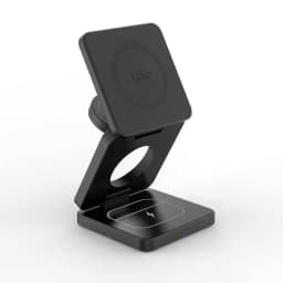 Qi2/Qi1 3 in 1 15W Magnetic Wireless Charger for Iphone 17 16 15 Fast Charging Folding for Apple Watch Airpods Wireless Charger
