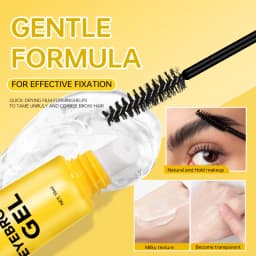 O'CHEAL 3D Eyebrow Gel Colorless Transparent Create Natural Eyebrows Quick-dry Waterproof Long-lasting Thick Full Eyebrow Makeup