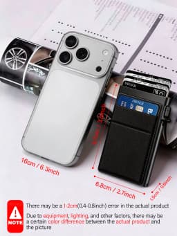 Men's Minimalist Wallet Slim Rfid Credit Card Holder Men Women Metal Wallets Automatic Pop Up Case Bank ID Cardholer Billetera