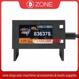 2026 Latest Model Nerdnos Nerdminer 80~120gh/s Ultra-Efficient 8W Eco-Friendly Bitcoin Mining Asic Miner