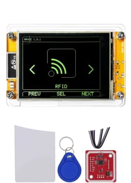 ESP32 Bruce CYD 2432S028 Wi-Fi Bluetooth NFC PN532 GNSS ATGM336H and Defensive Tools Enable Network Secure & Reliable Wireless