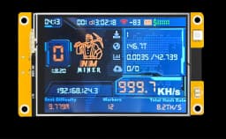 NMMiner NerdMiner V2 Hashrate Lucky Miner ESP32 3.5 inch Smart Display Crypto Solo Lottery 960KH/s Bitcoin ESP32-035 Board