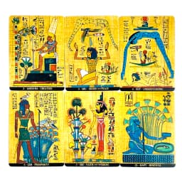 Egyptian Gods Oracle Cards 36pcs Tarot Cards English Wisdom Divination Board Deck Edition Playing Game Family Gathering Game