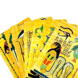 Egyptian Gods Oracle Cards 36pcs Tarot Cards English Wisdom Divination Board Deck Edition Playing Game Family Gathering Game