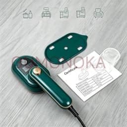 Portable Handheld Steam Iron Garment Steamer Mini for Clothes Fast Heating Travel Garment Fabric Press Machine with Home