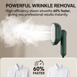 Portable Handheld Steam Iron Garment Steamer Mini for Clothes Fast Heating Travel Garment Fabric Press Machine with Home