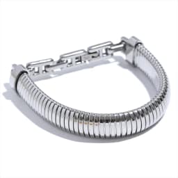 Yhpup High Quality Stainless Steel Metal Texture Bracelet Bangle 18K PVD Plated Rust Proof Personalized Attractive Jewelry New