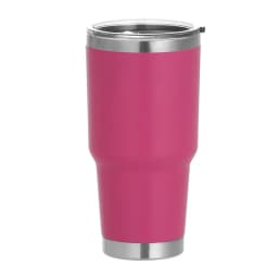 1 30oz Car Cup, Thermos Cup with Sealed Sliding Lid, Coffee Cup, Office Cup, Gift Cup, Cold-Keeping Cup, Snowman Cup, Powder Coa