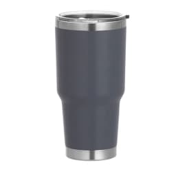 1 30oz Car Cup, Thermos Cup with Sealed Sliding Lid, Coffee Cup, Office Cup, Gift Cup, Cold-Keeping Cup, Snowman Cup, Powder Coa