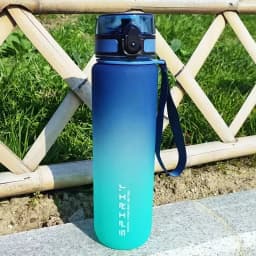 1 Liter Sports Water Bottle Large Capacity Men Women Summer Portable Plastic Bottle for Outdoor Travel Fitness Drinkware