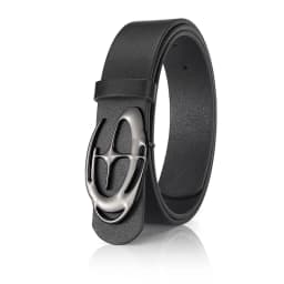Fashion And Creative Geometric Alloy Pin Buckle Belt Simple Men's Casual Belt Individual Men's Birthday Gift Wholesale