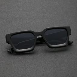 Unisex Plastic Fashion Square Frame Sunglasses For Street Photography And Beach Trips Driving Accessories
