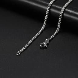 My Shape 3mm-10mm Cuban Chain Stainless Steel Necklaces for Men Male Chains Figaro Box Chain Choker Punk Jewelry 45cm 50cm 60cm