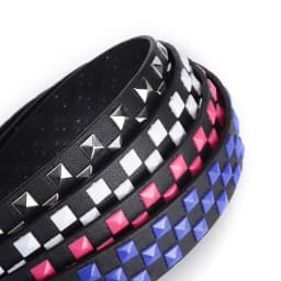 Width 3.8cm Hip-hop Punk Women's Belt Fashion Trend All-match Jeans Accessories Girdle Music Festival Y2k Girl Pu Waistband