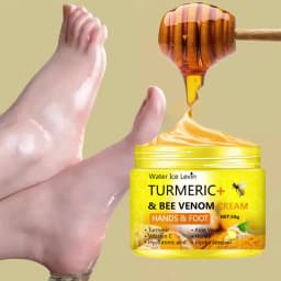 Turmeric Bee Venom Anti-Drying Crack Foot Cream Hand Cracked Repair Skin Removal Care Cream Dead Feet Hand Skin 50g