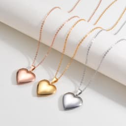 Stainless Steel I Love You to The Moon and Back Photo Memory Locket Heart Pendants Necklace Pictures Locket Jewelry for Women